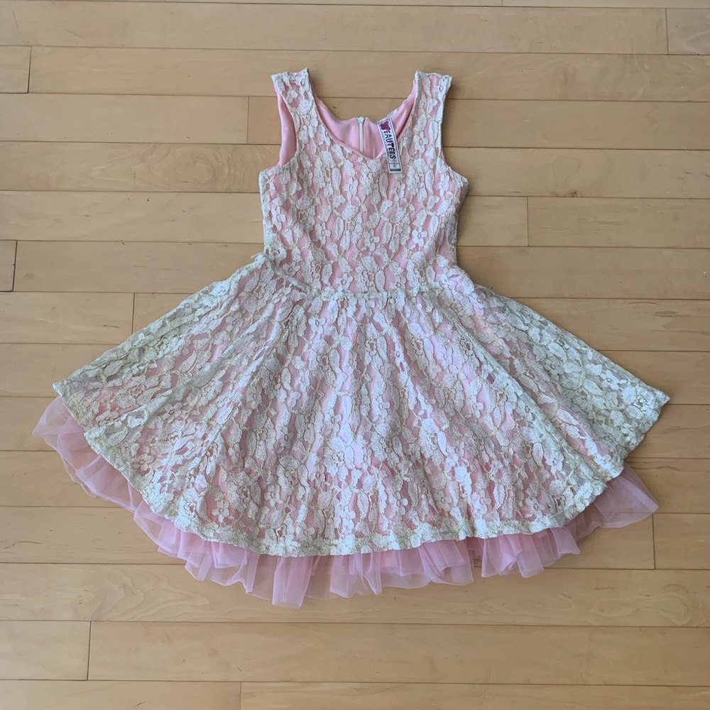 Girl's Pink Poofy Dress
